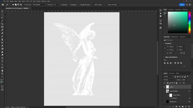 How to use threshold in merch design смотреть онлайн