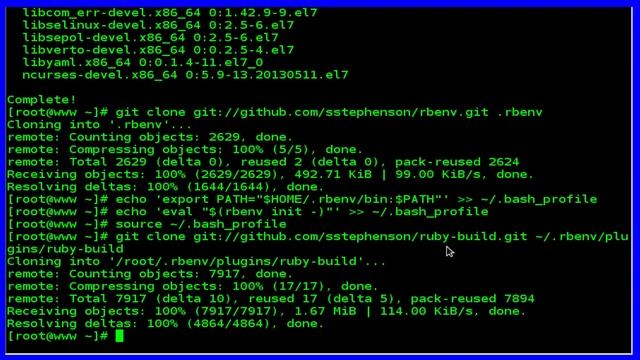 How To Install Ruby on Rails with rbenv on CentOS 7.3 смотреть онлайн