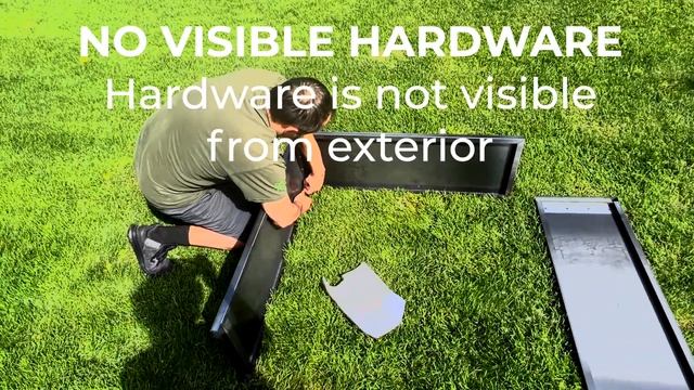 Nice Planter Raised Corten Steel Garden Bed 40"x40" Unboxing and Assembly смотреть онлайн