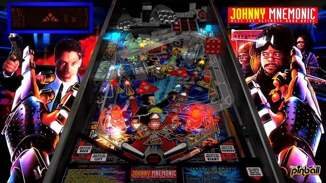 Johnny Mnemonic (Williams 1995) | Visual Pinball X | Table Snapshot (Desktop Mode) смотреть онлайн