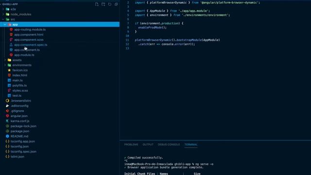 1. Angular 11. Creación de un nuevo proyecto y estructura generada. смотреть онлайн