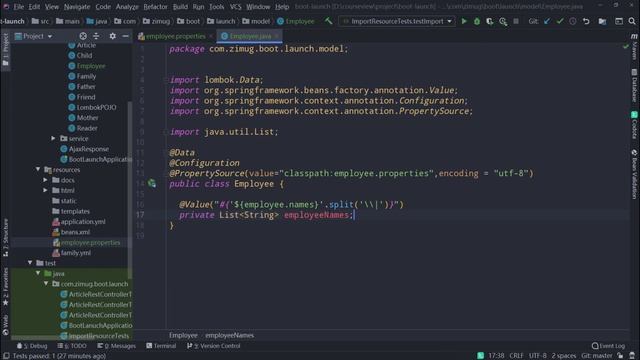 3 6 使用SpEL表达式绑定配置项 SpringBoot从青铜到王者系列 教程 смотреть онлайн