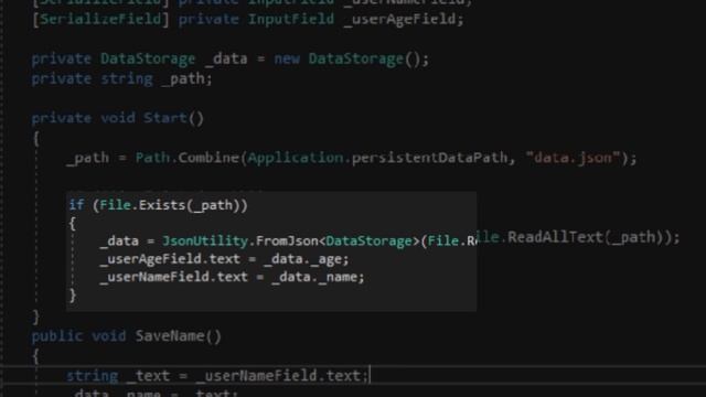 Как СОХРАНЯТЬ данные в JSON | Unity, Сериализация данных смотреть онлайн