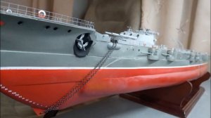 Модель линкора "Севастополь"