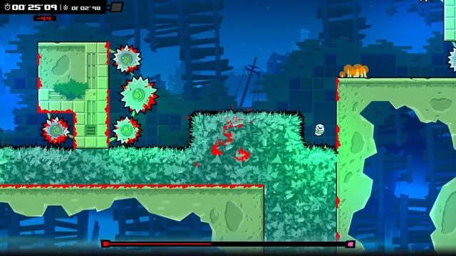 Super Meat Boy Forever Gameplay - The Clinic | Chapter 2 смотреть онлайн