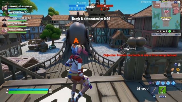 TRUMAnn Giving His 6 Year Old Kid 'HARLEY QUINN BUNDLE' Before Going To School! (Fortnite Game Play смотреть онлайн