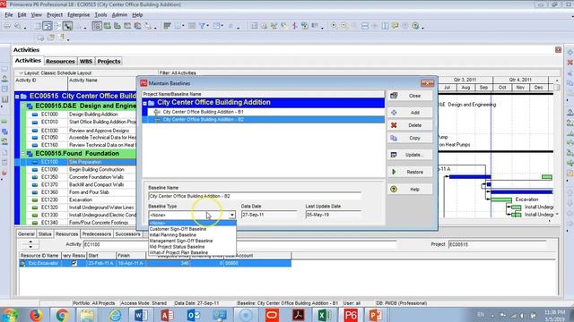 8. Udemy Lecture - Create Project Baseline and Assign Baseline смотреть онлайн