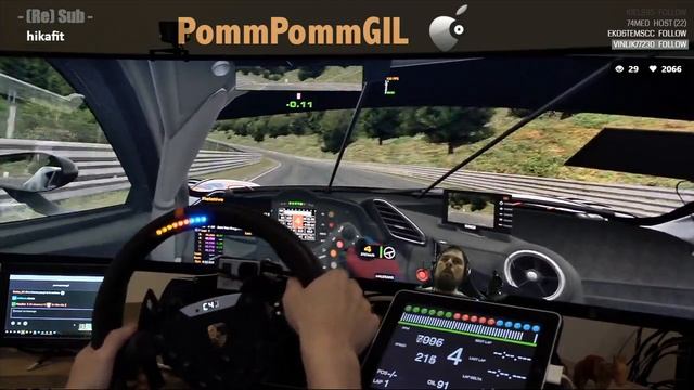 Nurbürgring - 32:9 Monitor FOV - iRacing смотреть онлайн