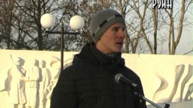 Митинг 70 лет освобождения Козельска смотреть онлайн