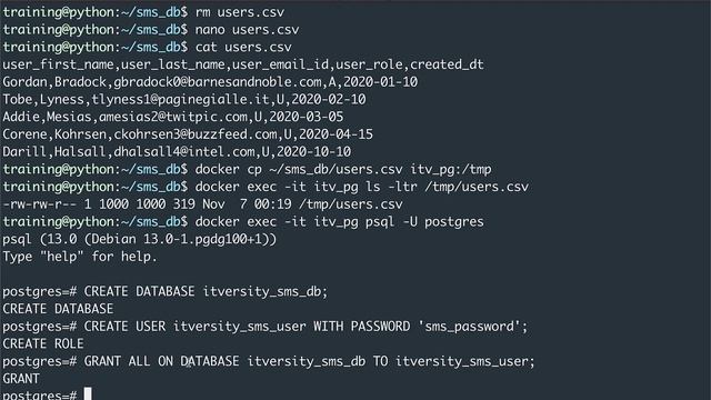 10 Loading Data Docker смотреть онлайн