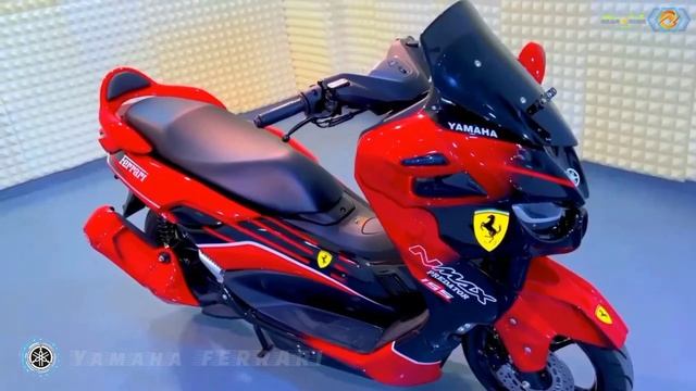 2023 YAMAHA NMAX-155 Predator FERRARI Edition Comes with Premium Design Walkaround Review смотреть онлайн