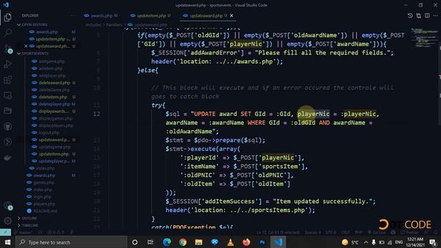 54 PHP PDO MySql update statement in pashto - Update award - Dot Code смотреть онлайн