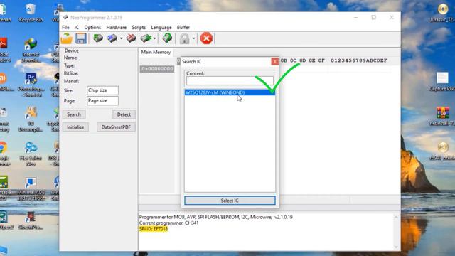 How to unprotect chip ic program || Bios chip programmer смотреть онлайн