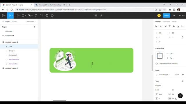 Part 2 - Tutorial Design Mockup Tampilan Dashboard Di Figma (Mobile App) смотреть онлайн