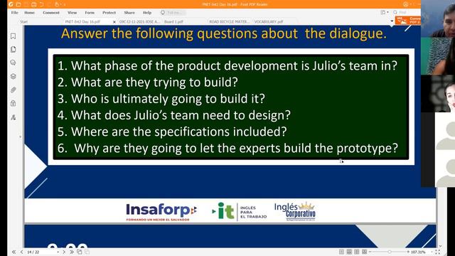 Ingles Corporativo-Videoconferencia #16. Strategies for testing new products conversation. смотреть онлайн