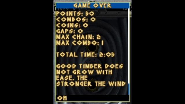 Game Over: Zuma (Java) смотреть онлайн