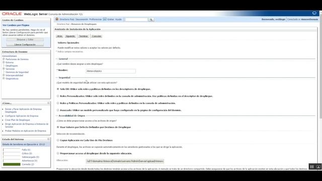 [HD] Desplegando una aplicación en WebLogic Server 12c смотреть онлайн