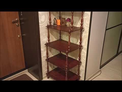 Реставрация дореволюционной этажерки / Restoration of the bookcase