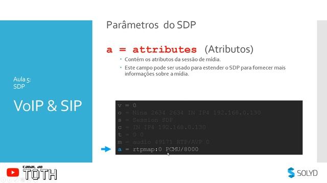 Curso de VoIP e SIP Básico - Aula 5 - SDP Session Description Protocol - EduqueA смотреть онлайн