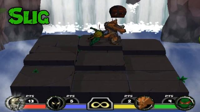 TMNT MUTANT MELEE.Game Sounds. Реплики во время супер-удара на русском