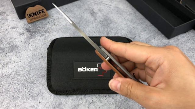 Нож "F3.5" D2 Brown Micarta 01BO338 от Boker Plus смотреть онлайн