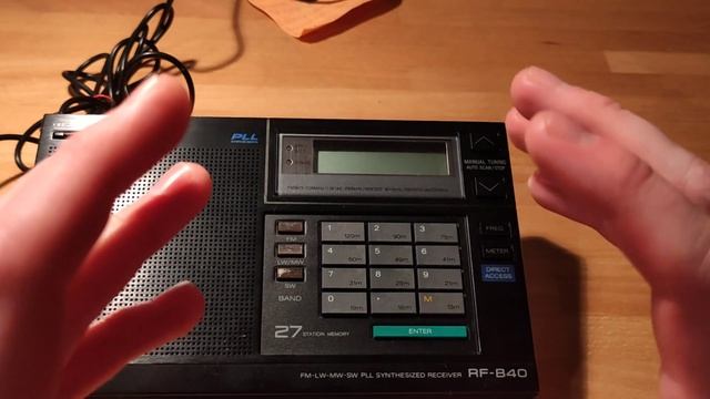 Panasonic RF-840DL. Хороший приемник для НЕрадиолюбителя. смотреть онлайн