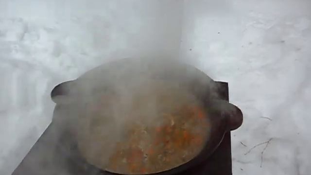 Готовим плов в казане смотреть онлайн