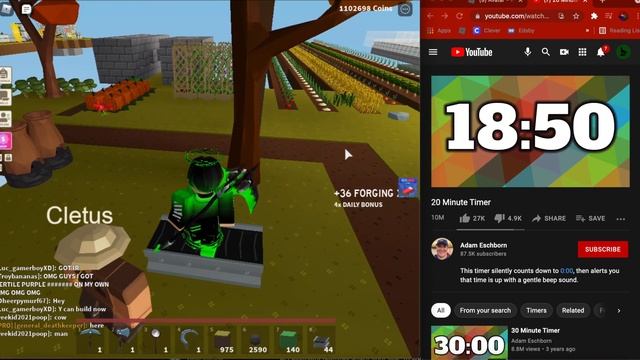 How To Stay AFK For 20 Min + In ROBLOX Islands смотреть онлайн