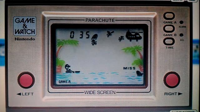 LCD Games: Parachute Nintendo Game & Watch смотреть онлайн