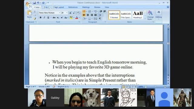 Future Continuous Verb Tense смотреть онлайн