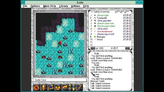 Exile: Escape From the Pit - #30 - Cave of (Alarmingly Friendly) Spiders смотреть онлайн