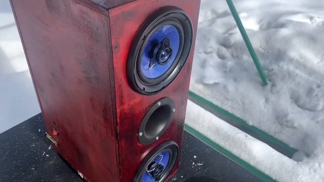 Bass test самодельной портативной колонки (sound max) смотреть онлайн