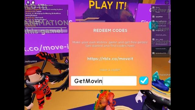 All codes in the ROBLOX Build it Play it event! смотреть онлайн
