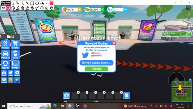 FUTURE CODES!! | *NEW* ROBLOX THIEF SIMULATOR CODES 2023! смотреть онлайн