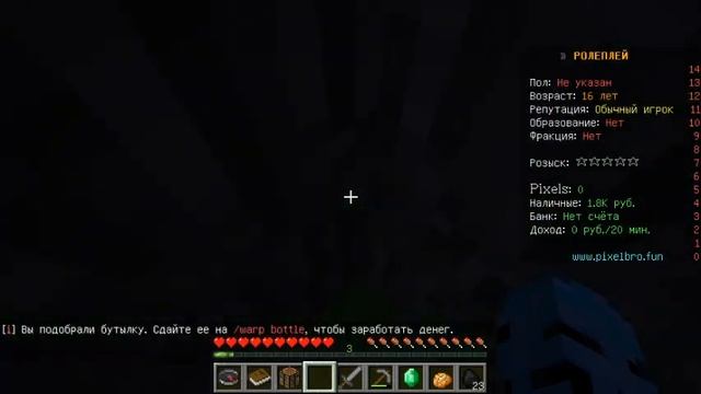 #PixelBro#10!ПЕРВАЯ РАБОТА!СБОРЩИК БУТЫЛОК! смотреть онлайн