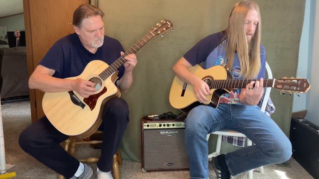 Mediterranean Sundance by Al Di Meola cover! смотреть онлайн