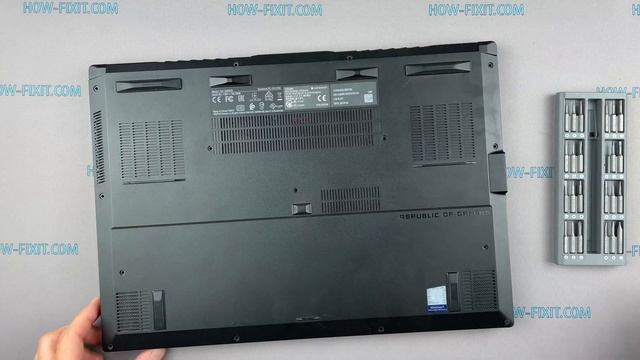 Asus ROG Zephyrus G15 GA502 Battery Replacement смотреть онлайн