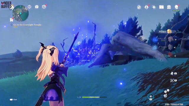 Lightning column puzzle - Evernight Temple - Genshin Impact смотреть онлайн