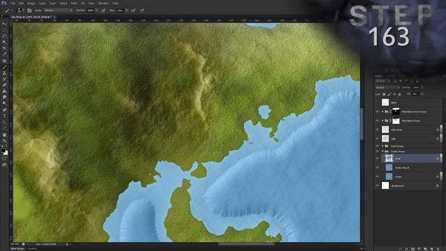 Atlas Map Style Tutorial - 6 of 7 (Photoshop) смотреть онлайн