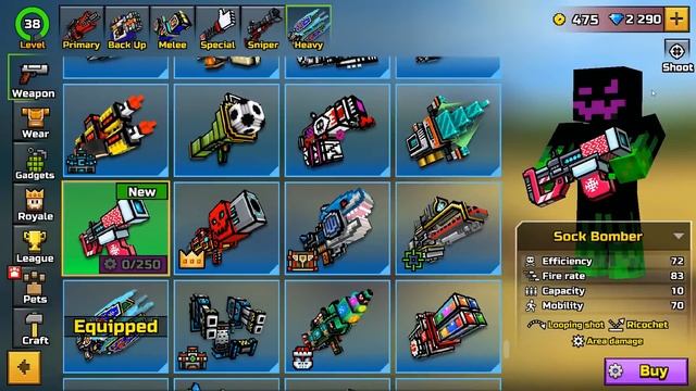 Pixel Gun 3D - New Christmas Update 15.6.0 (45 level / new weapons / old maps) смотреть онлайн