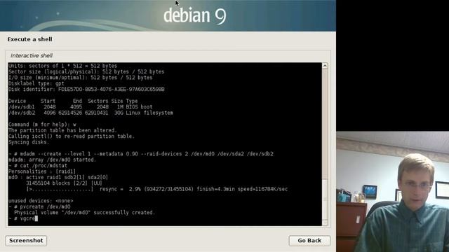 Debian Server Setup with RAID смотреть онлайн