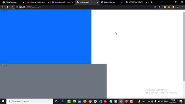 4 Bootstrap Grid System in 2022 Crash Course смотреть онлайн