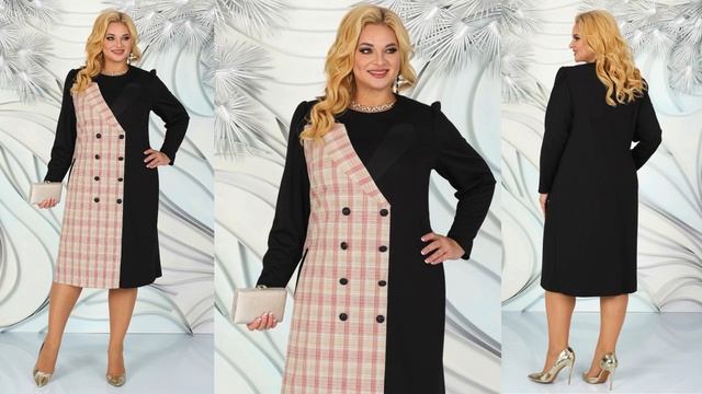 Платье Нинель Шик 7361 #женскиеплатья #белорусскиеплатья смотреть онлайн