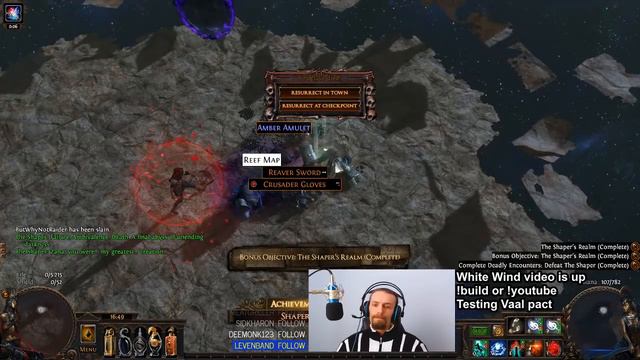 My 1st Shaper down - Path of Exile (3.1 Abyss) смотреть онлайн