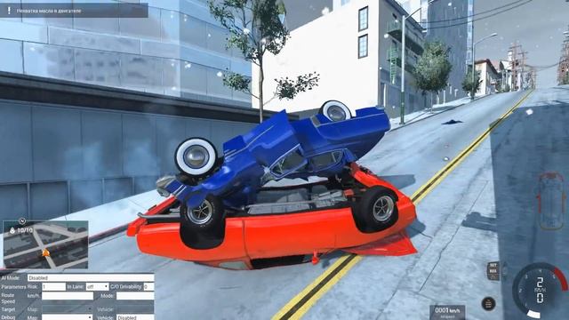 BeamNG Drive | Полетушки или лобовушки - я хз, но это ОЧЕНЬ эпично:D смотреть онлайн