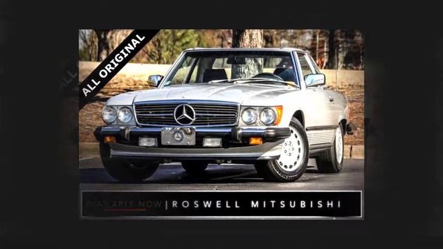 1988 MERCEDES-BENZ 560 SL 560 SL смотреть онлайн
