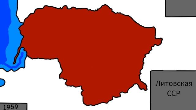История Литвы (history Of The Lithuania)1900-2023 #countryballs #map #mappers #lithuania #рек