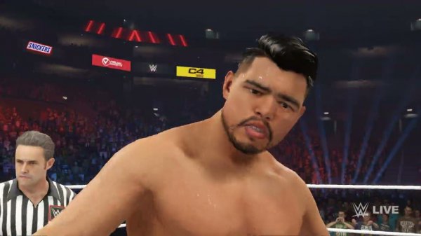 WWE2K23 Humberto Carrillo vs Mansoor