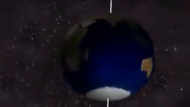 Видео о вращении Земли вокруг собственной оси