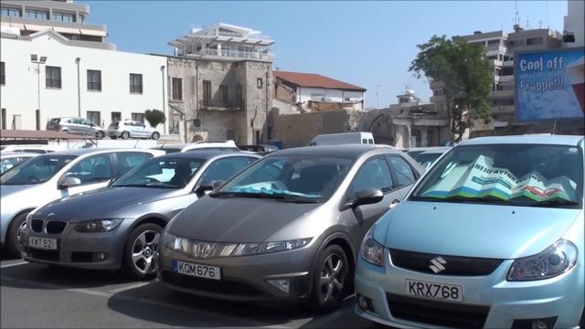 Июль 7.07. 2010.Поездка в центр Лимасола. смотреть онлайн